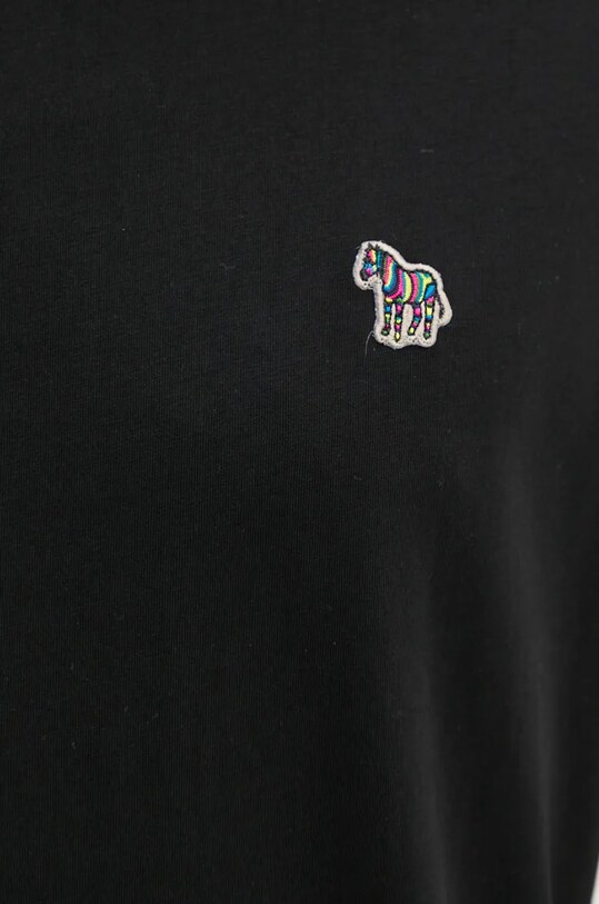 PS Paul Smith t-shirt bawełniany M2R.011R.KZEBRA czarny