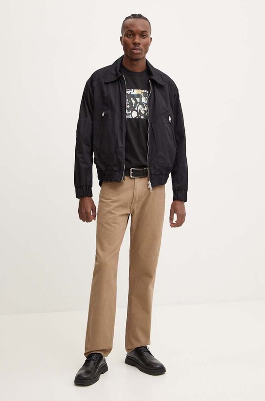 PS Paul Smith tricou din bumbac M2R.011R.NP4811 negru AW24