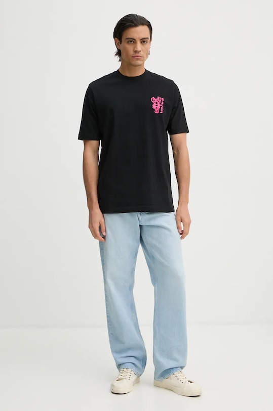 Бавовняна футболка PS Paul Smith M2R.965X.NP4823 чорний AW24