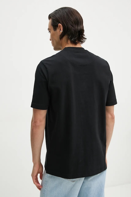 Одяг Бавовняна футболка PS Paul Smith M2R.965X.NP4823 чорний