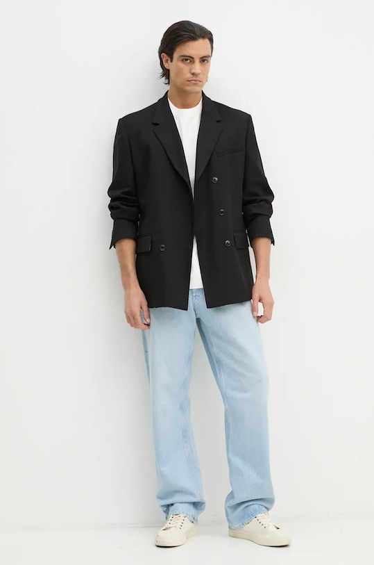 Bavlněné tričko PS Paul Smith M2R.965XE.N22116 béžová AW24