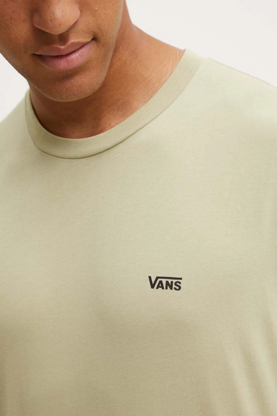 Vans t-shirt bawełniany VN0A3CZED3Z1 zielony