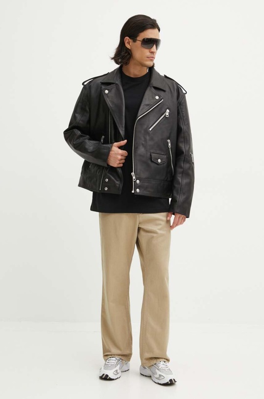 Bavlněné tričko Vans VN000HFTBLK1 černá AW24