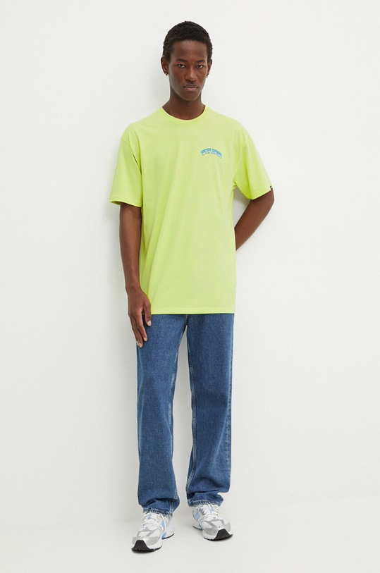 Тениска Vans VN000KHTDAC1 зелен AW24