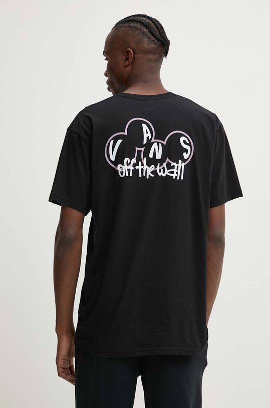 Odzież Vans t-shirt bawełniany VN000HG2BLK1 czarny