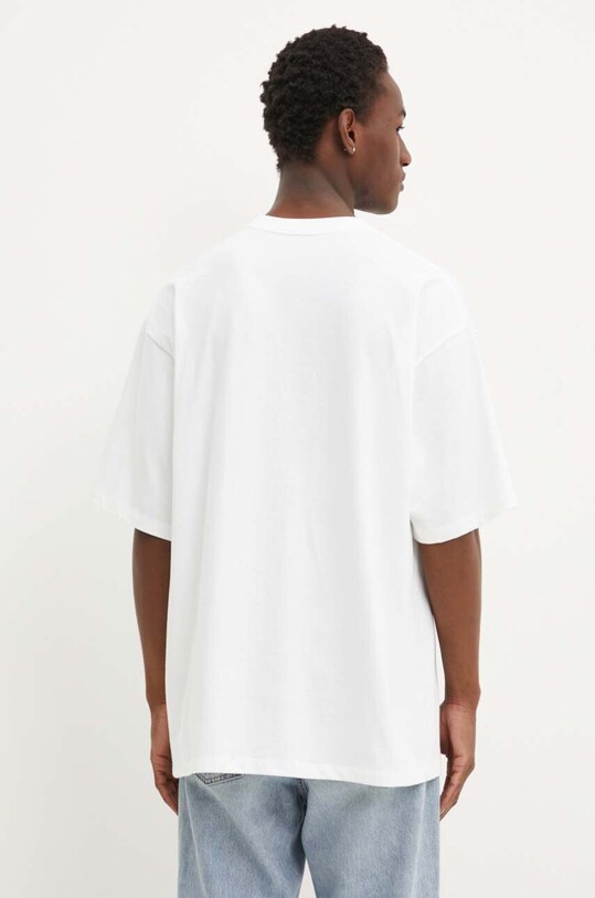 Odzież Vans t-shirt bawełniany VN000G51WHT1 biały