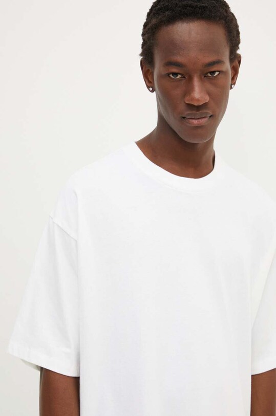 Vans t-shirt bawełniany biały VN000G51WHT1