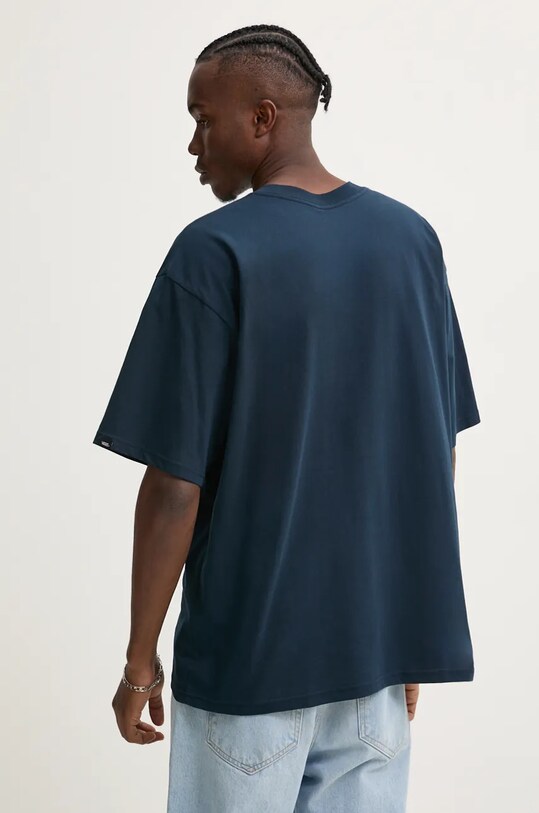 Îmbrăcăminte Vans tricou din bumbac VN000HFZNVY1 bleumarin