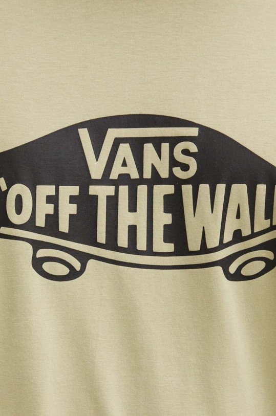 Vans tricou din bumbac VN00004XD3Z1 verde