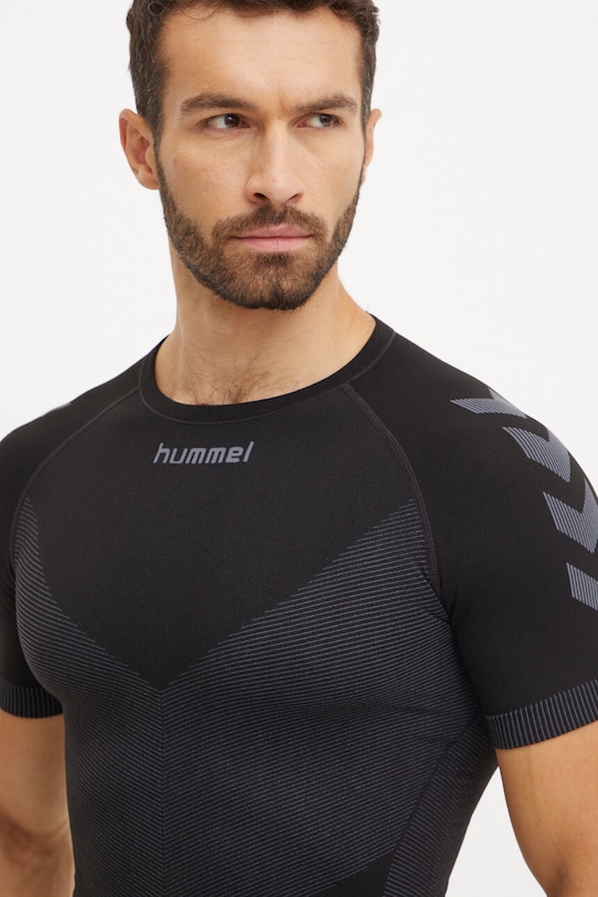 Hummel t-shirt treningowy czarny 202636