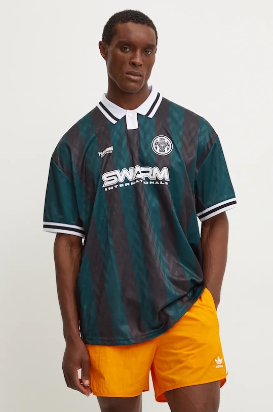 Hummel tricou fixat verde 226094