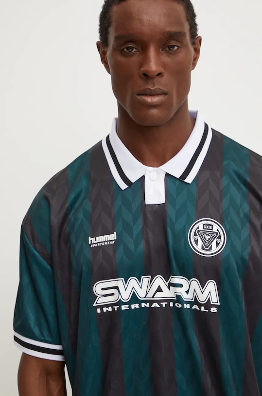 Hummel tricou verde 226094