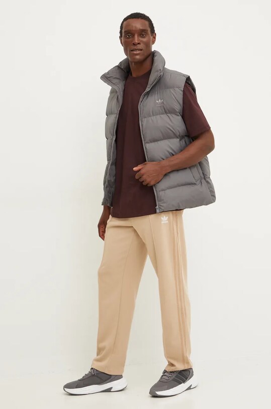 Hummel tricou din bumbac 226100 maro AW24