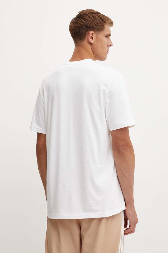 Одяг Бавовняна футболка adidas Originals IX6743 бежевий