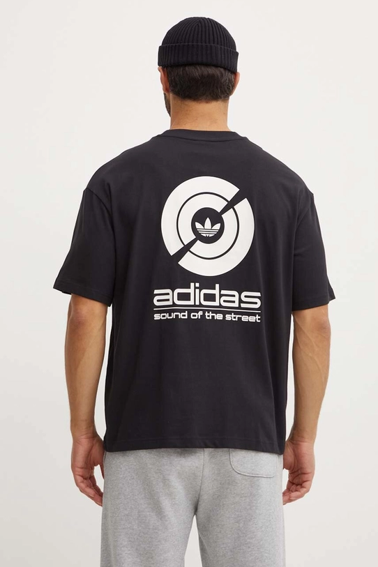 Одяг Футболка adidas Originals IY7381 чорний