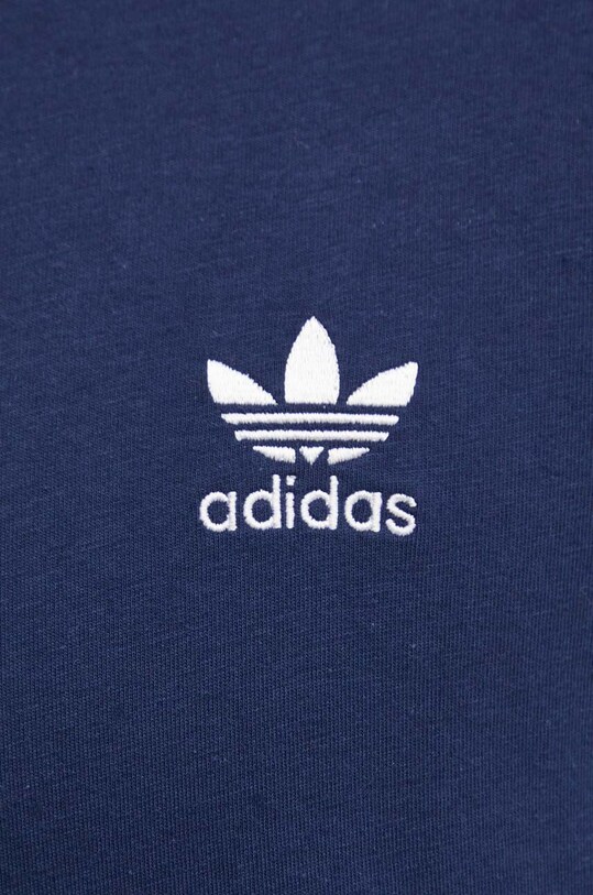 adidas Originals tricou din bumbac IZ2097 bleumarin