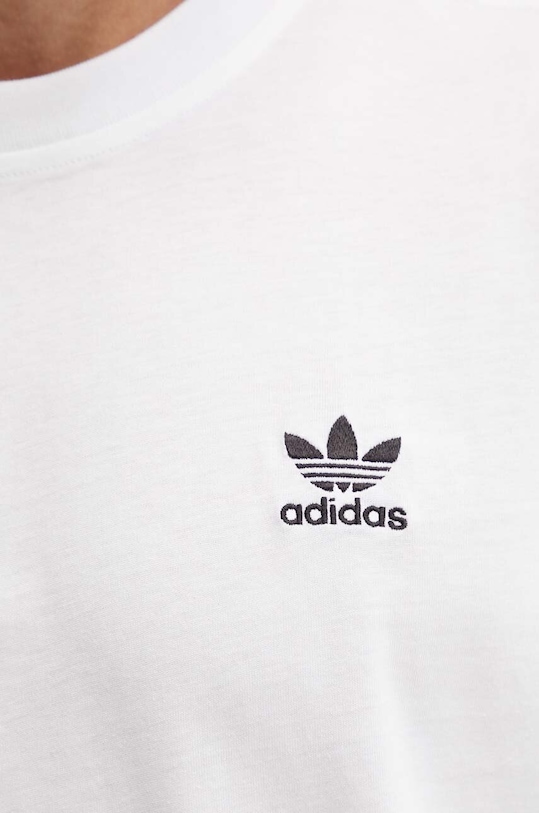 adidas Originals tricou din bumbac IZ2098 alb