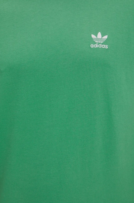 Бавовняна футболка adidas Originals зелений IZ2106