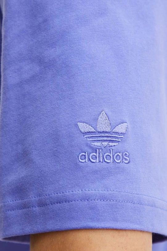 adidas Originals t-shirt bawełniany IZ2584 fioletowy