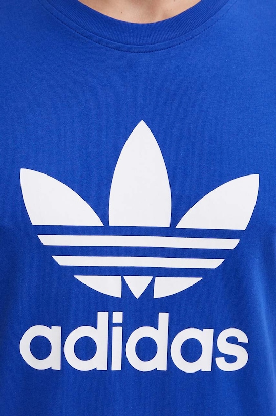 adidas Originals t-shirt bawełniany IZ3058 niebieski