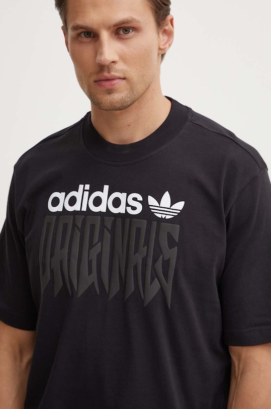 Bavlnené tričko adidas Originals čierna IZ4831