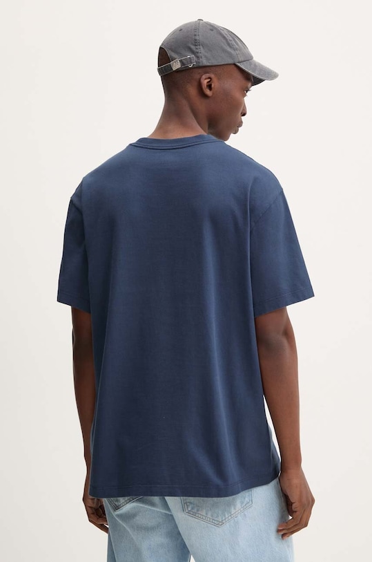 Ρούχα Βαμβακερό μπλουζάκι Levi's A8605 σκούρο μπλε