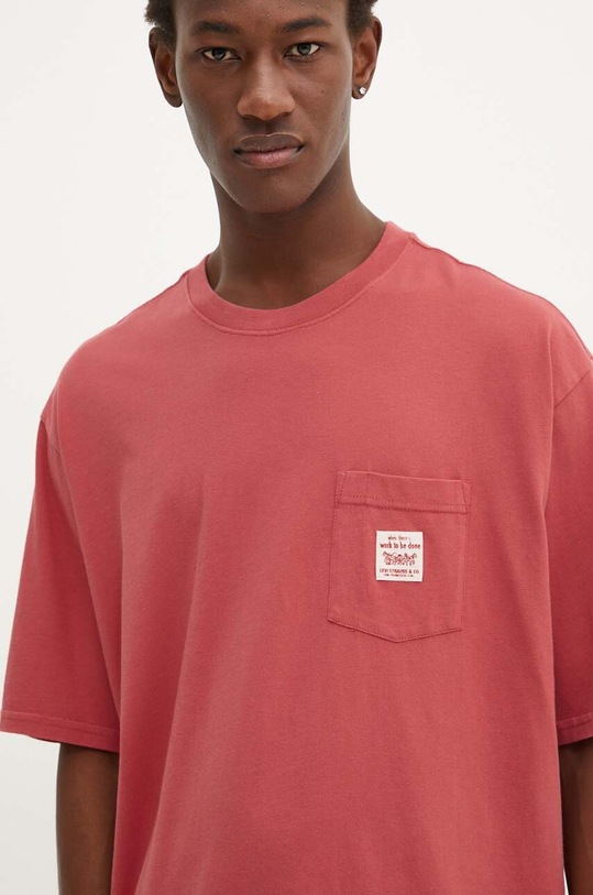 Îmbrăcăminte Levi's tricou din bumbac A5850 rosu