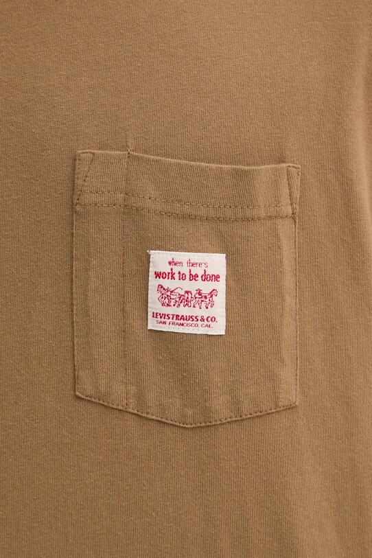 Levi's tricou din bumbac A5850 maro