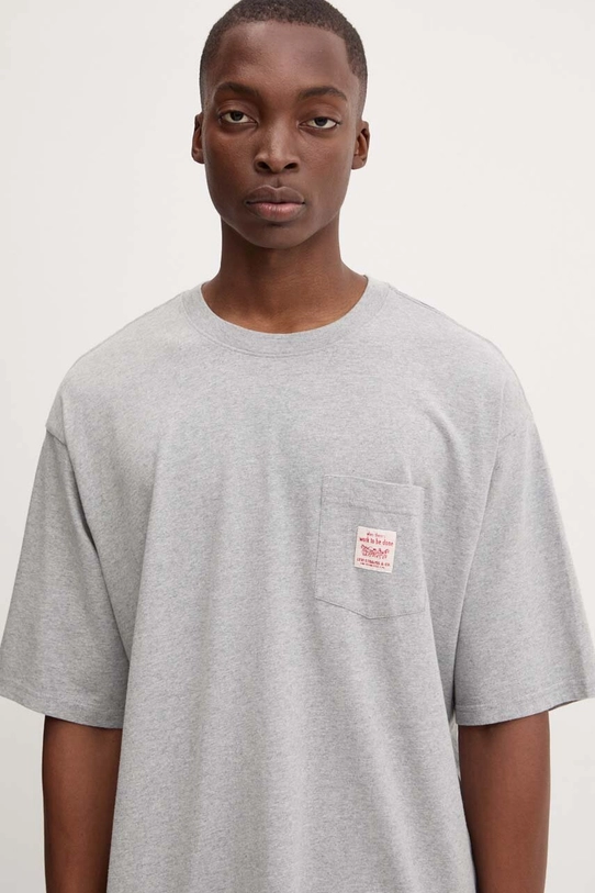 Levi's t-shirt bawełniany szary A5850