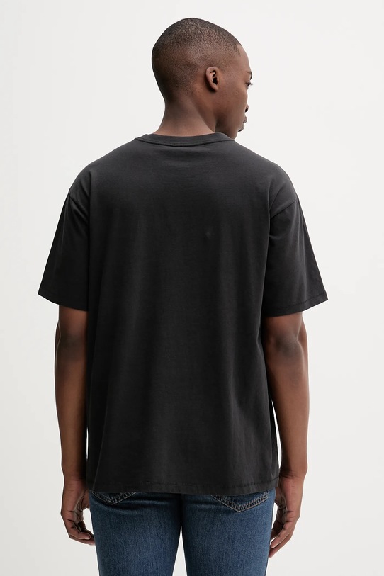 Odzież Levi's t-shirt bawełniany 000RY czarny