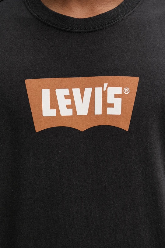 Levi's t-shirt bawełniany 000RY czarny
