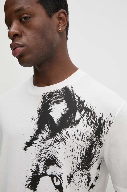 Bavlnené tričko Armani Exchange XM000043.AF10334 biela