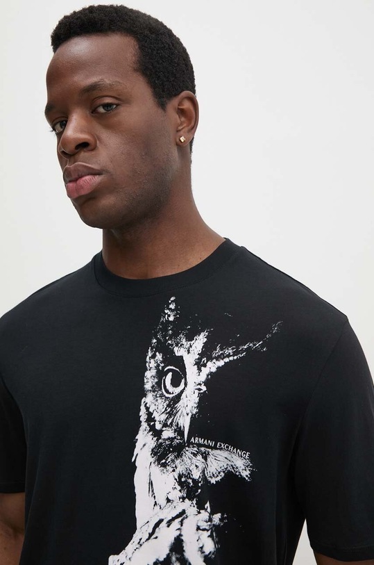 Bavlnené tričko Armani Exchange čierna XM000043.AF10334