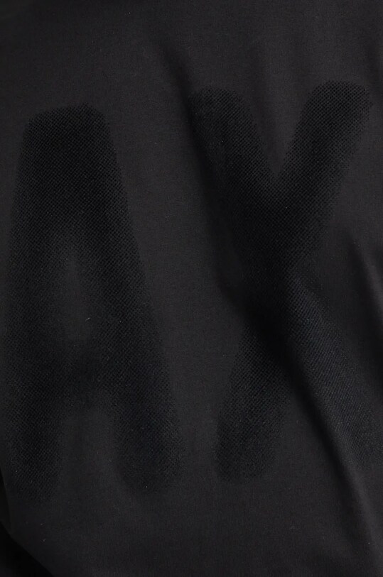 Armani Exchange longsleeve bawełniany XM000126.AF10358 czarny
