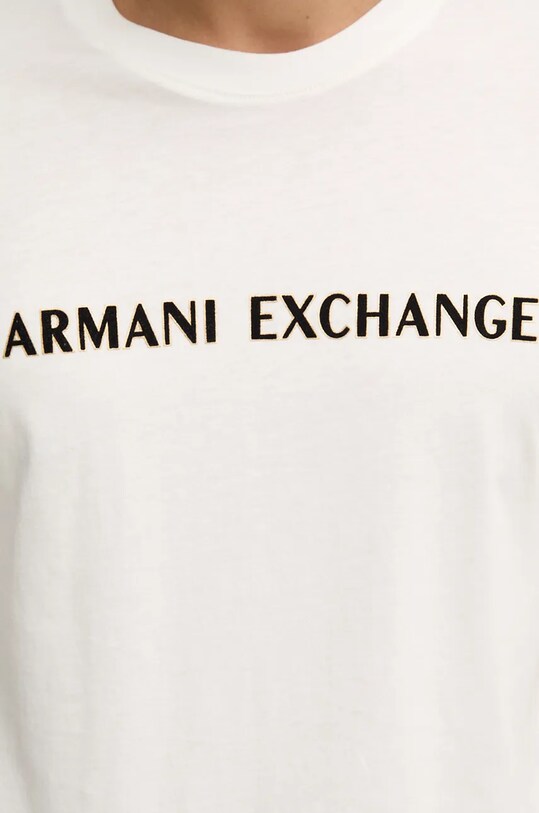 Бавовняна футболка Armani Exchange XM000127.AF10356 бежевий