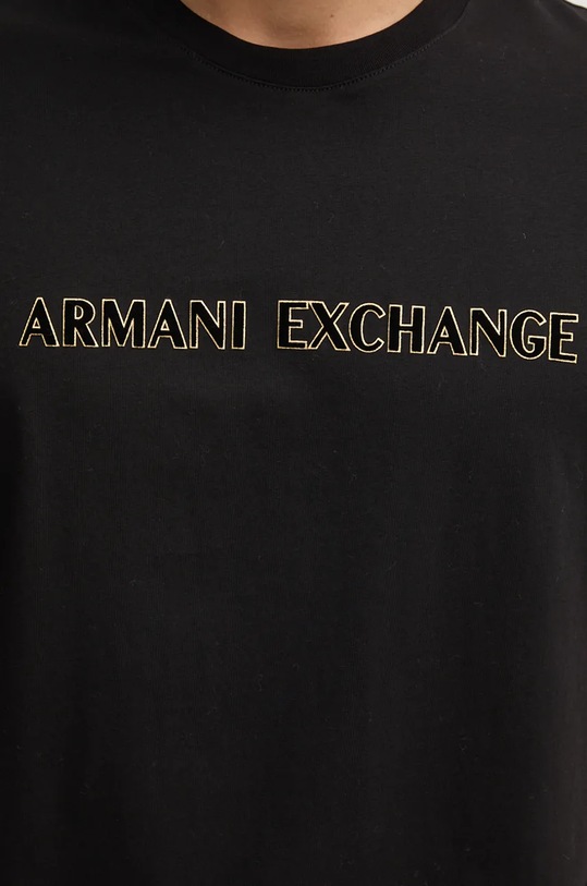 Bavlněné tričko Armani Exchange XM000127.AF10356 černá