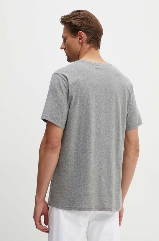 Oblečení Bavlněné tričko American Vintage MVUP02AH24 šedá