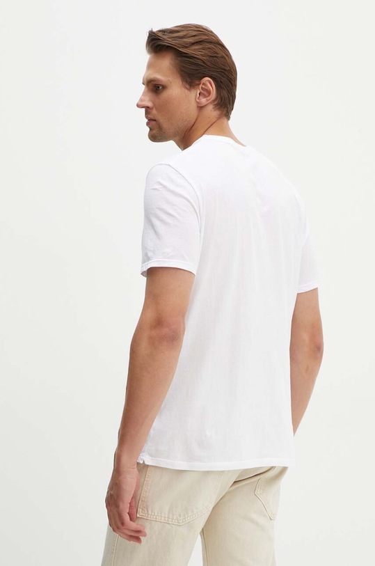 Îmbrăcăminte American Vintage tricou din bumbac MDEC1TH24 alb