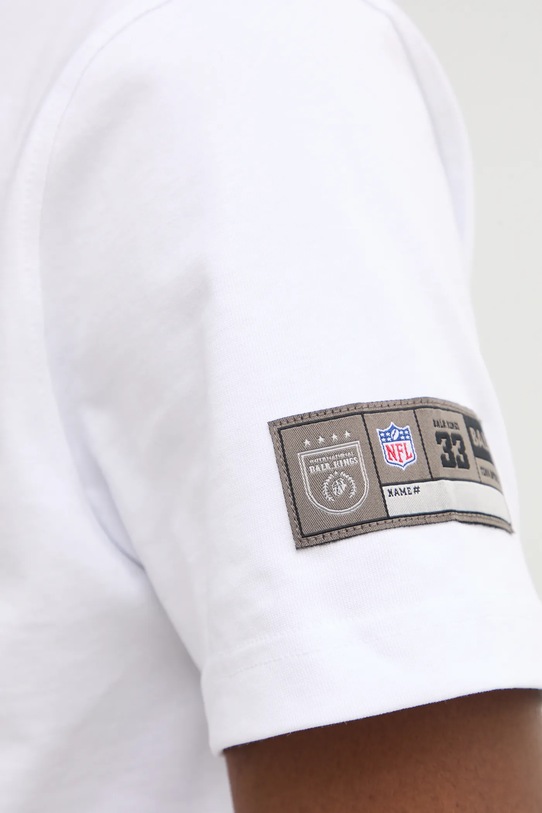 BALR. t-shirt in cotone NFL x BALR. B1112.1277 bianco