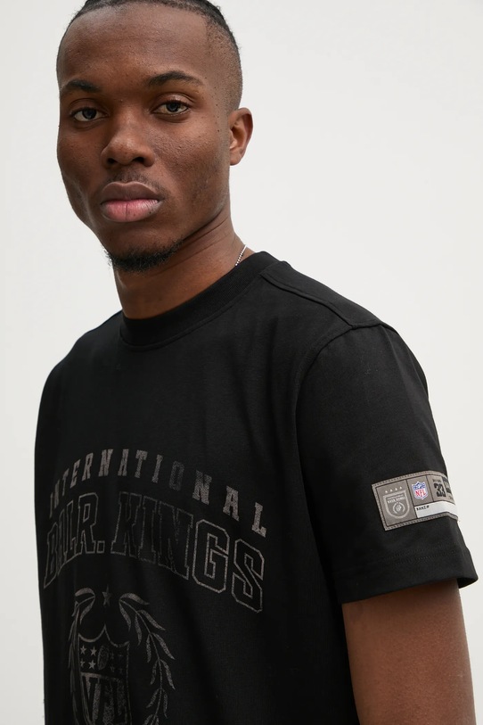 Памучна тениска BALR. NFL x BALR. черен B1112.1277