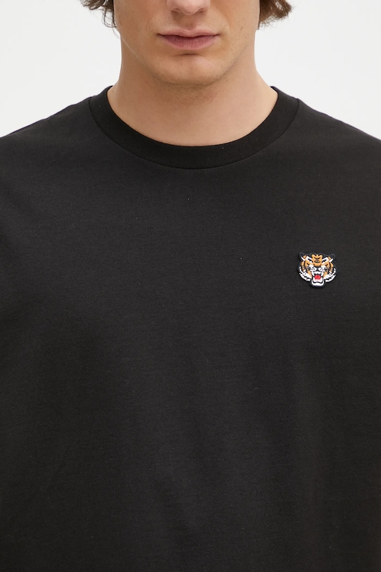 Kenzo t-shirt in cotone Lucky Tiger Classic nero FE55TS1984SG.99J