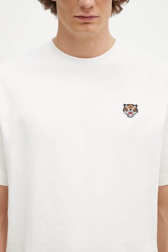 Kenzo t-shirt in cotone Lucky Tiger Classic bianco FE55TS1984SG.02