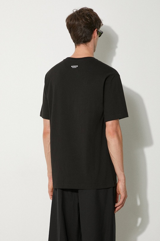 Îmbrăcăminte Kenzo tricou din bumbac Gots Boke Classic FE65TS4744SG.99J negru