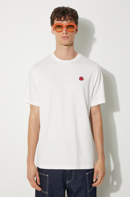 Bavlněné tričko Kenzo Gots Boke Classic T-Shirt bílá FE65TS4744SG.02