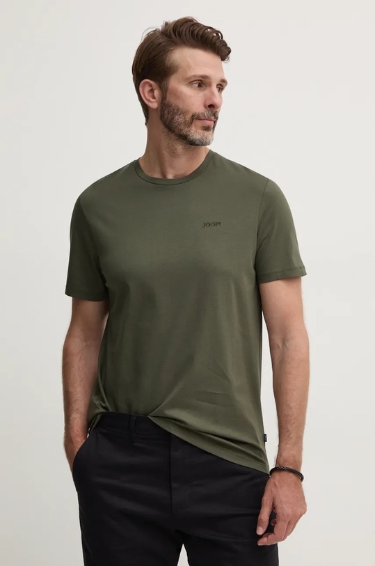 Joop! tricou din bumbac uni verde 30041080