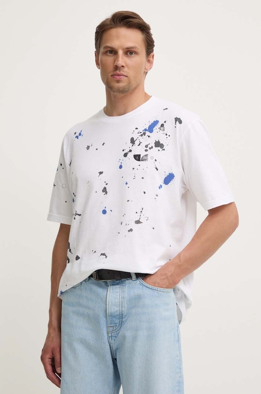 Бавовняна футболка IRO білий MP19EMILIO