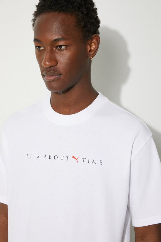 Puma cotton t-shirt MMQ Graphic Tee