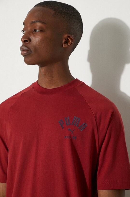Puma t-shirt Classics Play Paris 626767 red