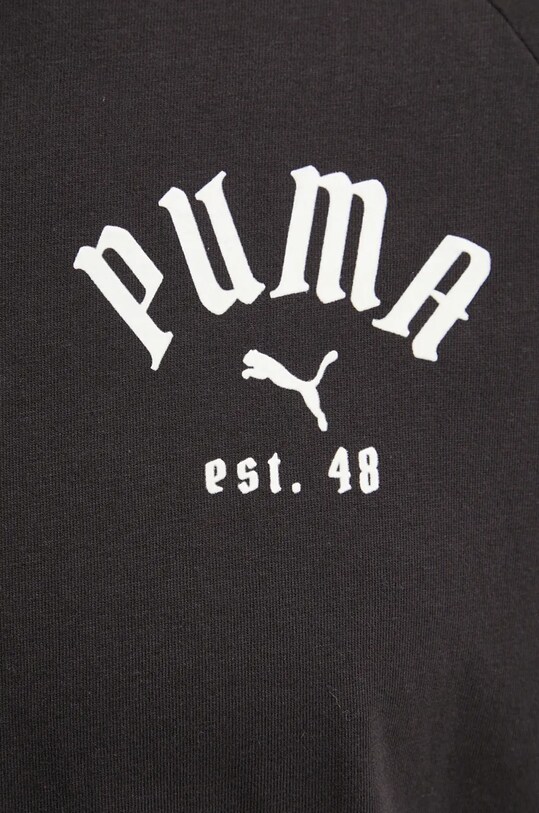 Puma tricou Classics Play Paris negru 626767