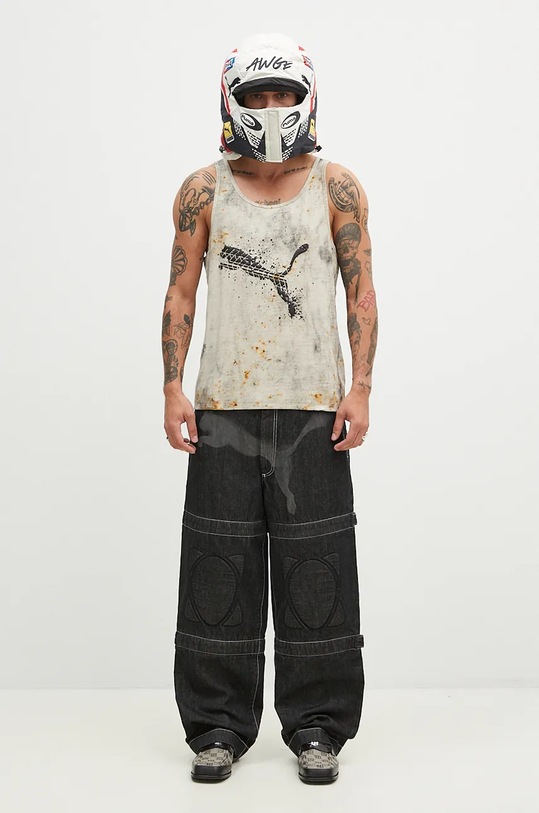 Tričko Puma PUMA X A$AP ROCKY Tank Top 627667 béžová